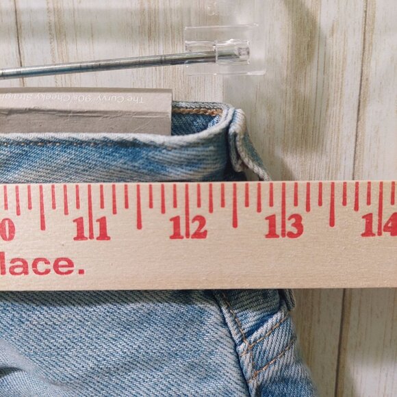 Everlane Women's Curvy '90s Cheeky Straight Jeans High Rise  Sunbleached Sz 25 - Picture 8 of 10